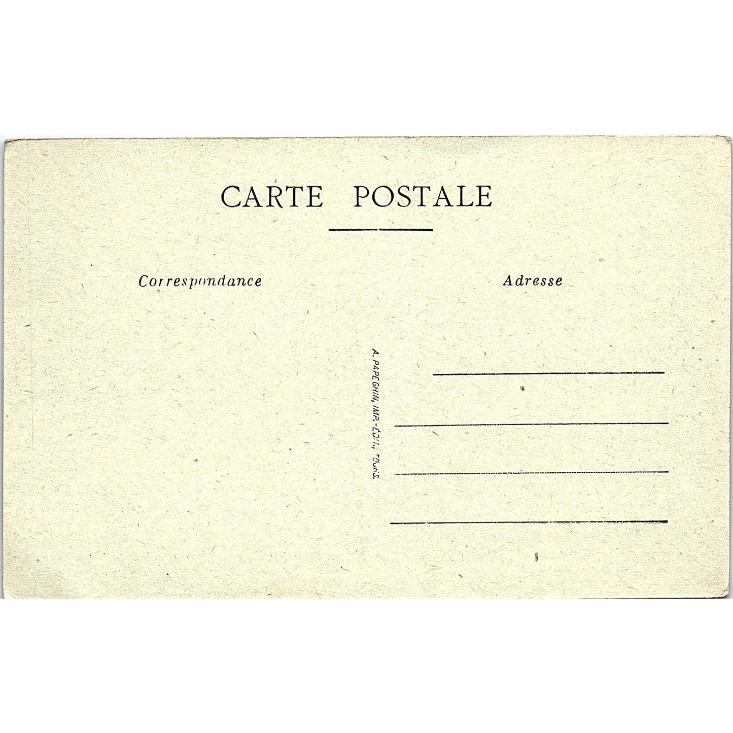 Chenonceau Le Château L'Aile Thomas Bohier French Antique Postcard PE17