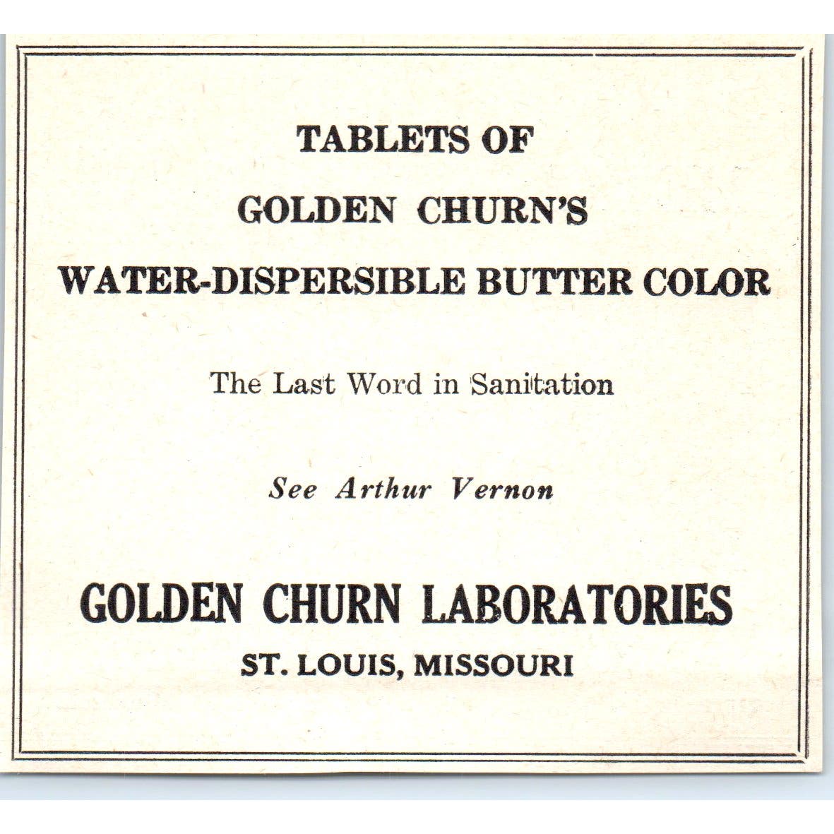 Dicks Boiler Richards Chemical Mpls, Golden Churn Labs St. Louis 1953 Ad AE9-DC2