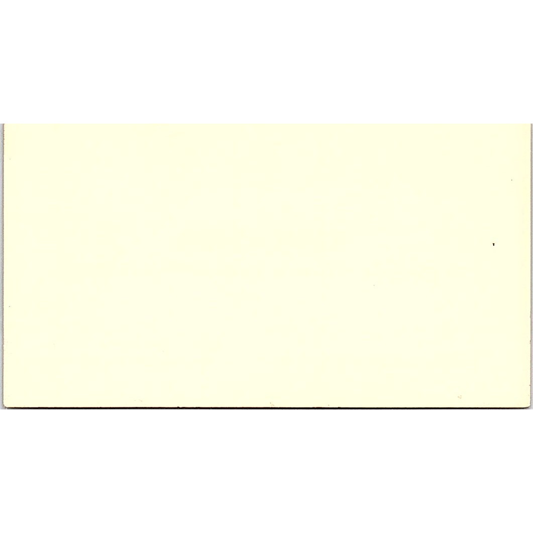 John H Corcoran Dairy Valley Chamber of Commerce CA Vtg Business Card SD9-B10