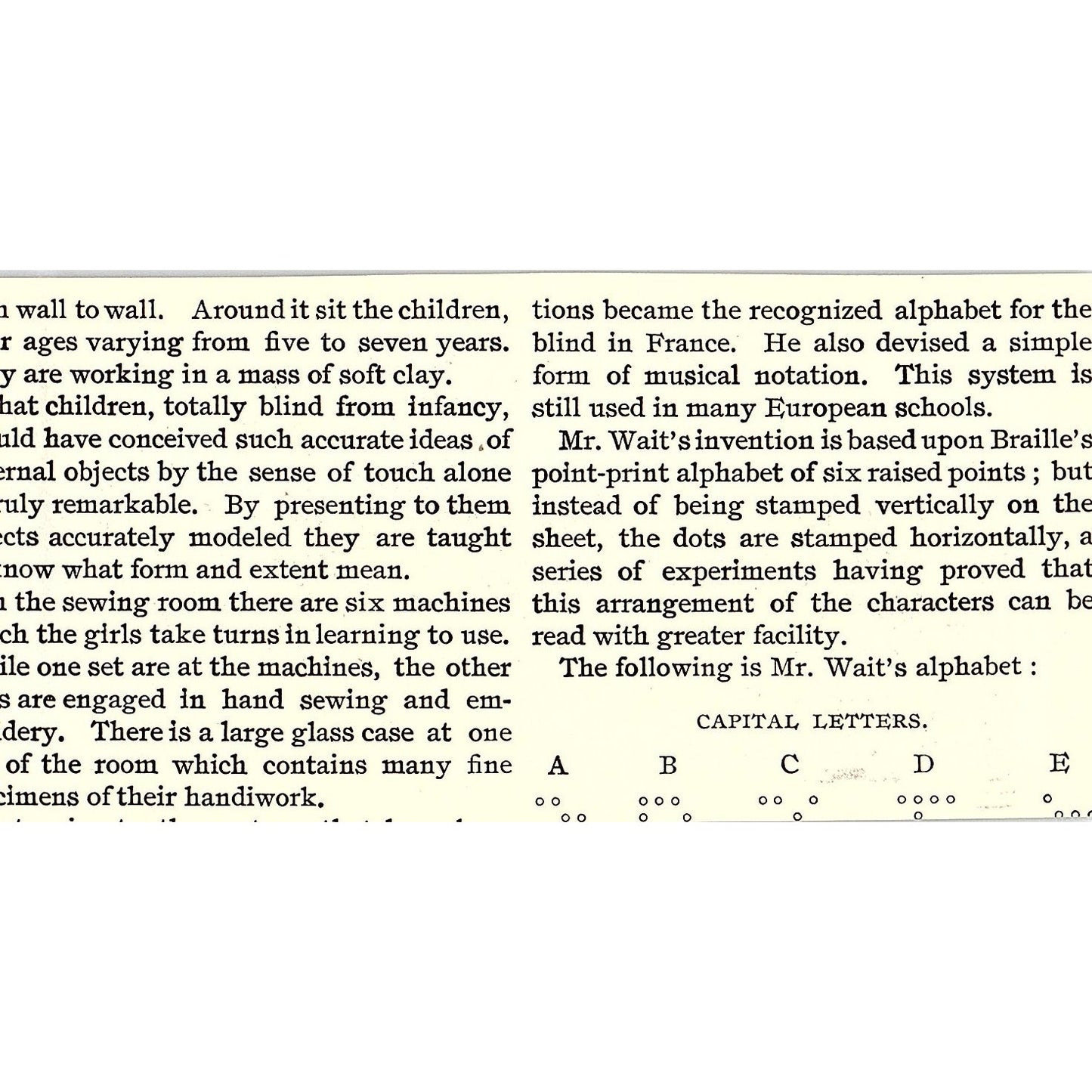 Clay Models Made By Blind Children 1892 Art Print AG2-M24