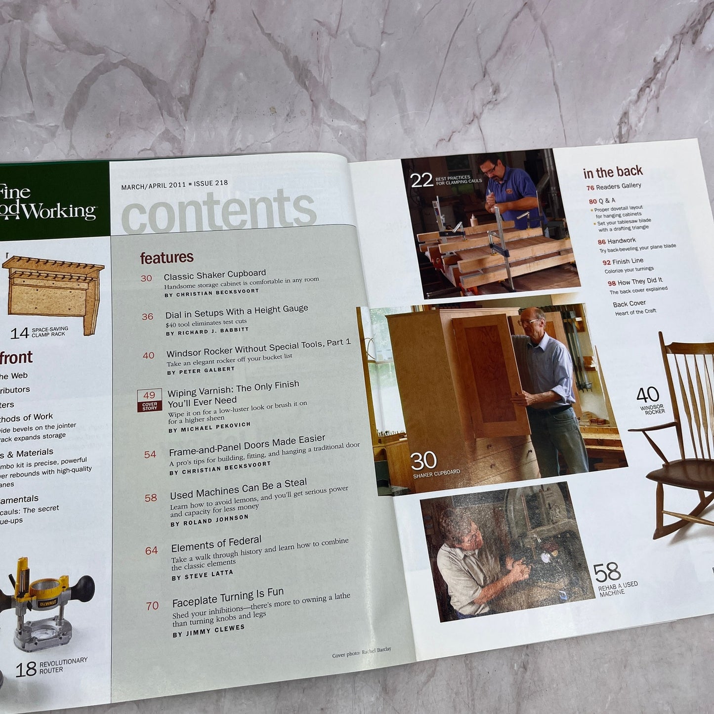 Shaker Tall Chest - Apr 2011 No. 218 - Taunton's Fine Woodworking Magazine M36