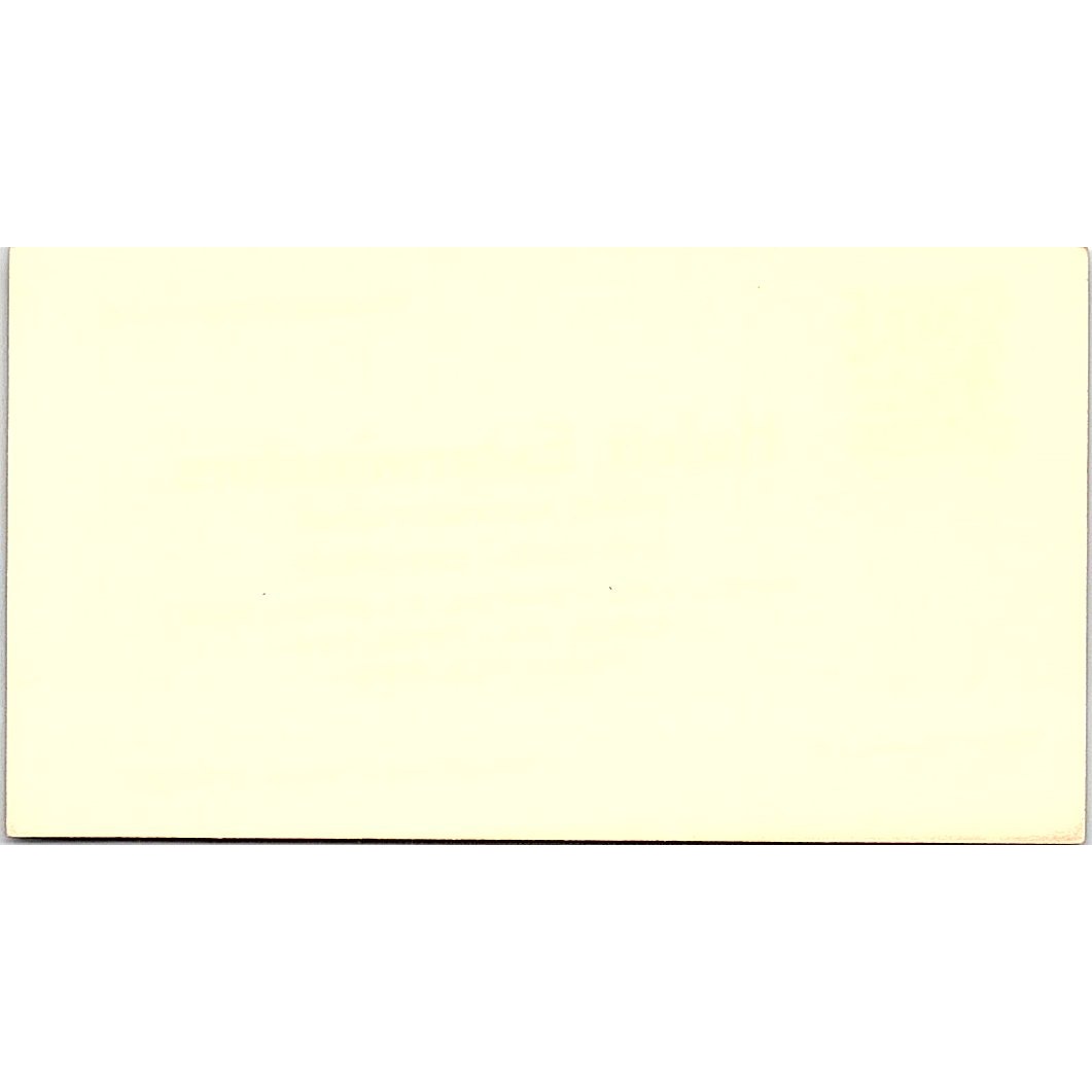 California Chemical Termite & Pest Control Long Beach CA Business Card SB4-B1