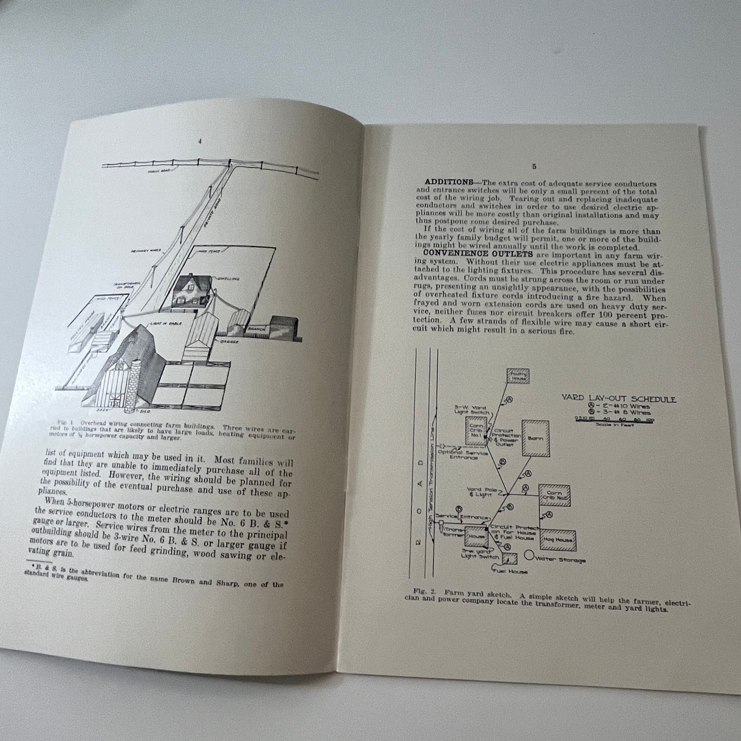 Electric Wiring for Farm Buildings 1939 Ames IA Farmers Bulletin Booklet TK2-XB3