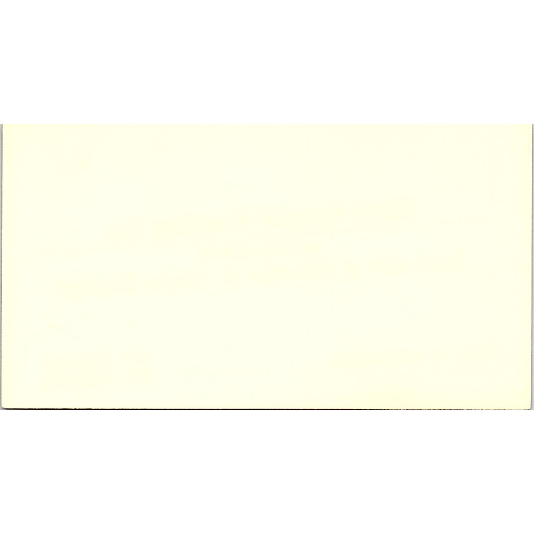 Alfred T Simons Marine Data Processing Wilmington Vintage Business Card SD9-B9