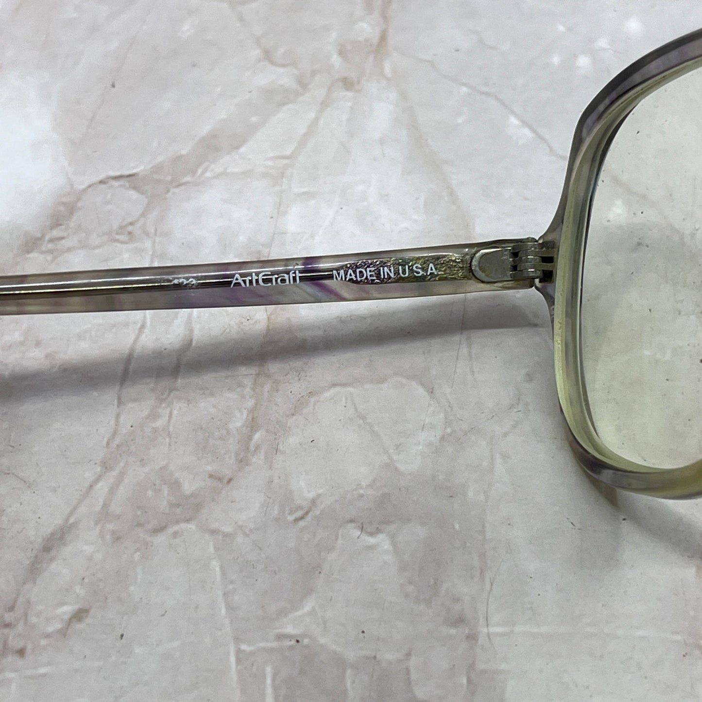 Retro Women's Artcraft Passport 16 Oversize Acrylic Eyeglasses Frames TG7-G1-5