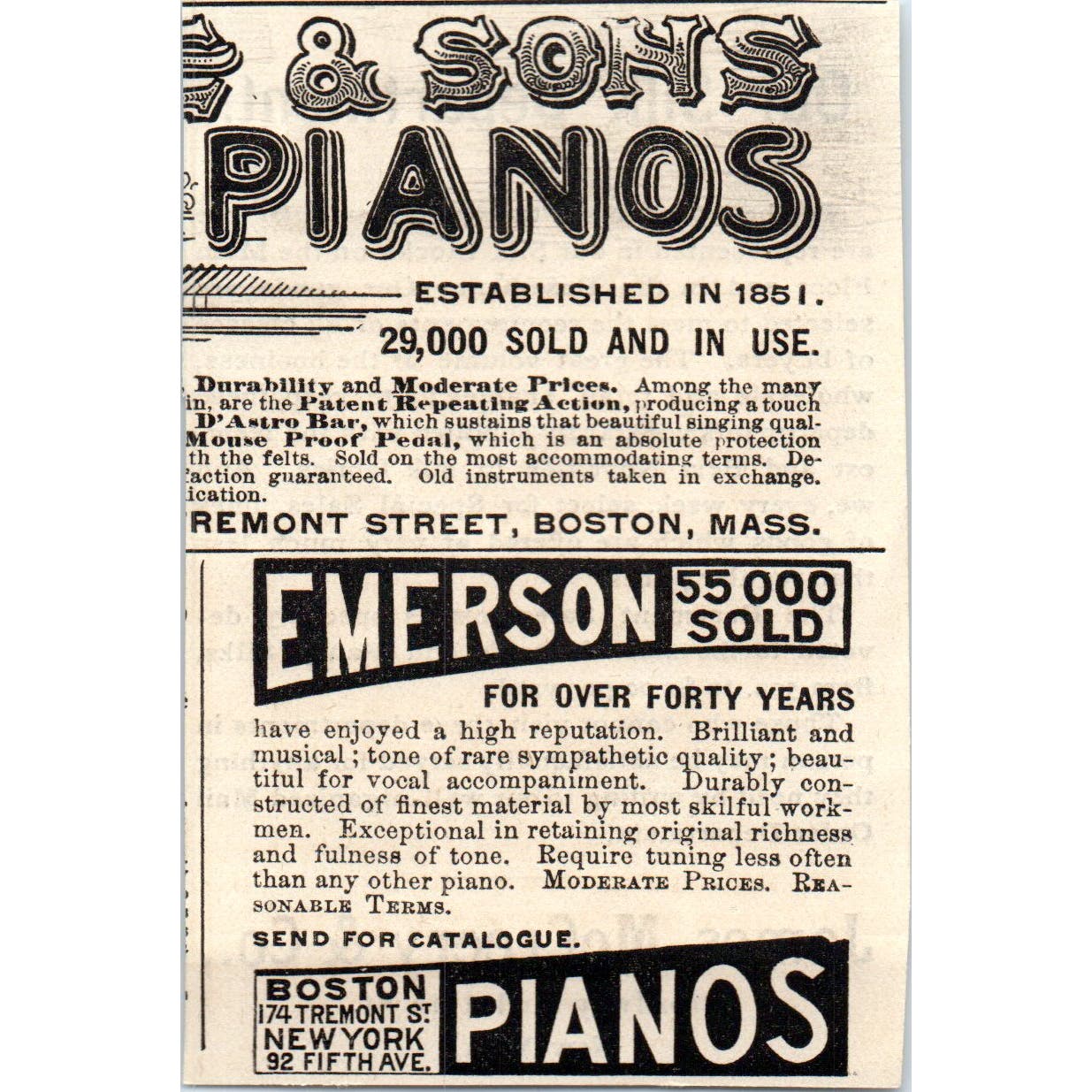 Our Silk Department - James McCreery & Co NY c1890 Victorian Ad AE8-CH6