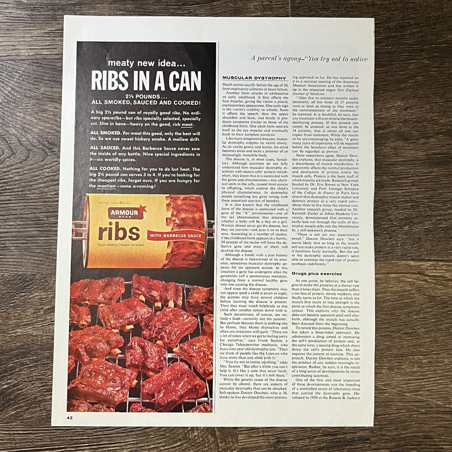 Vintage Weyerhaeuser Co The First Christmas Tree Jack Dumas Magazine Ad 10x13 V3