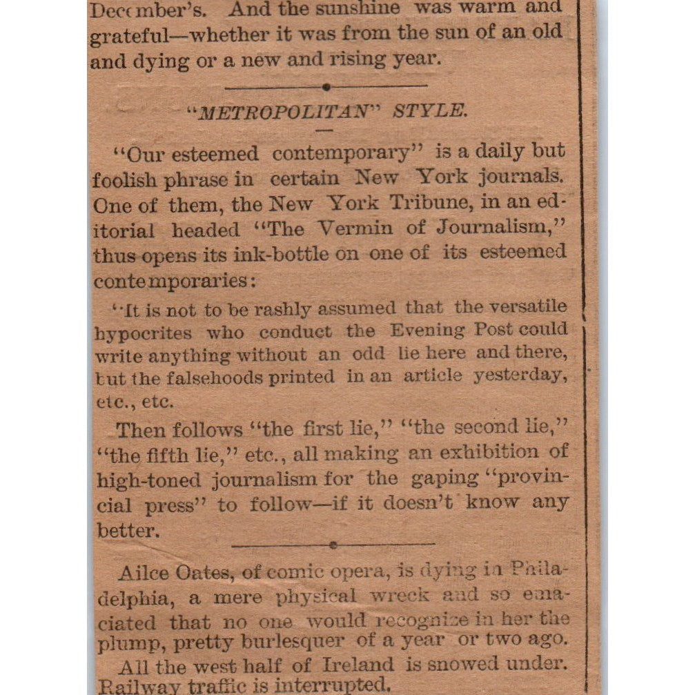 W.A. Raymond California Excursions I.A. Whitcomb 1886 Victorian Ad AB8-HT1