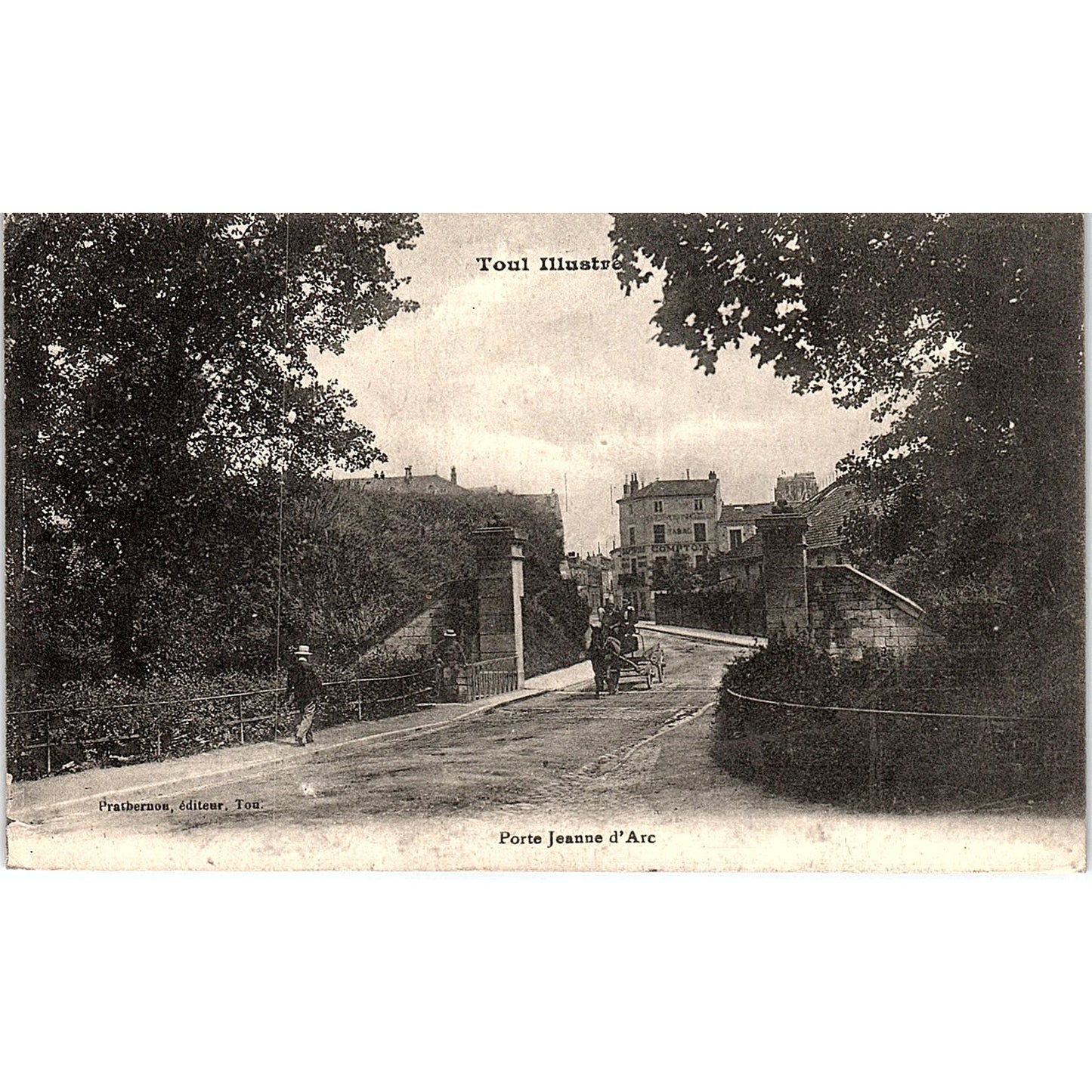 Port Jeanne D'Arc French Antique Postcard PE11