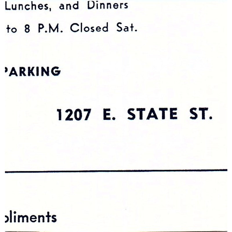 G.W. Morsches Ins 1669 Spy Run Ave. Fort Wayne Indiana 1964 Ad AG1-S13