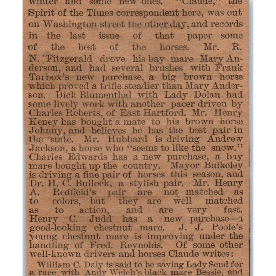 W.H. Lathrop Liston's Extract of Beef 1886 Hartford CT Victorian Ad AB8-HT1
