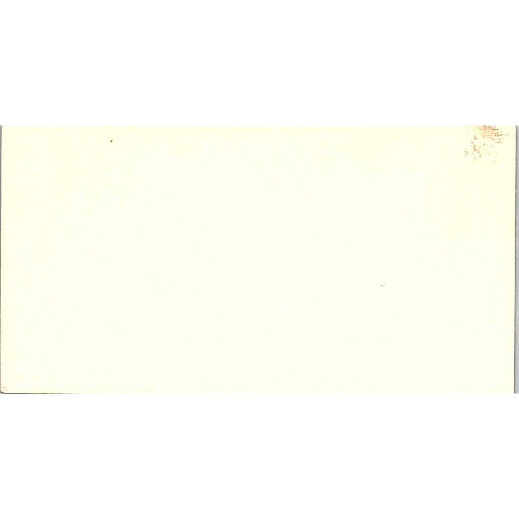 Donald E. Cobb and Associates Ins Services Houston Vintage Business Card SD9-B6
