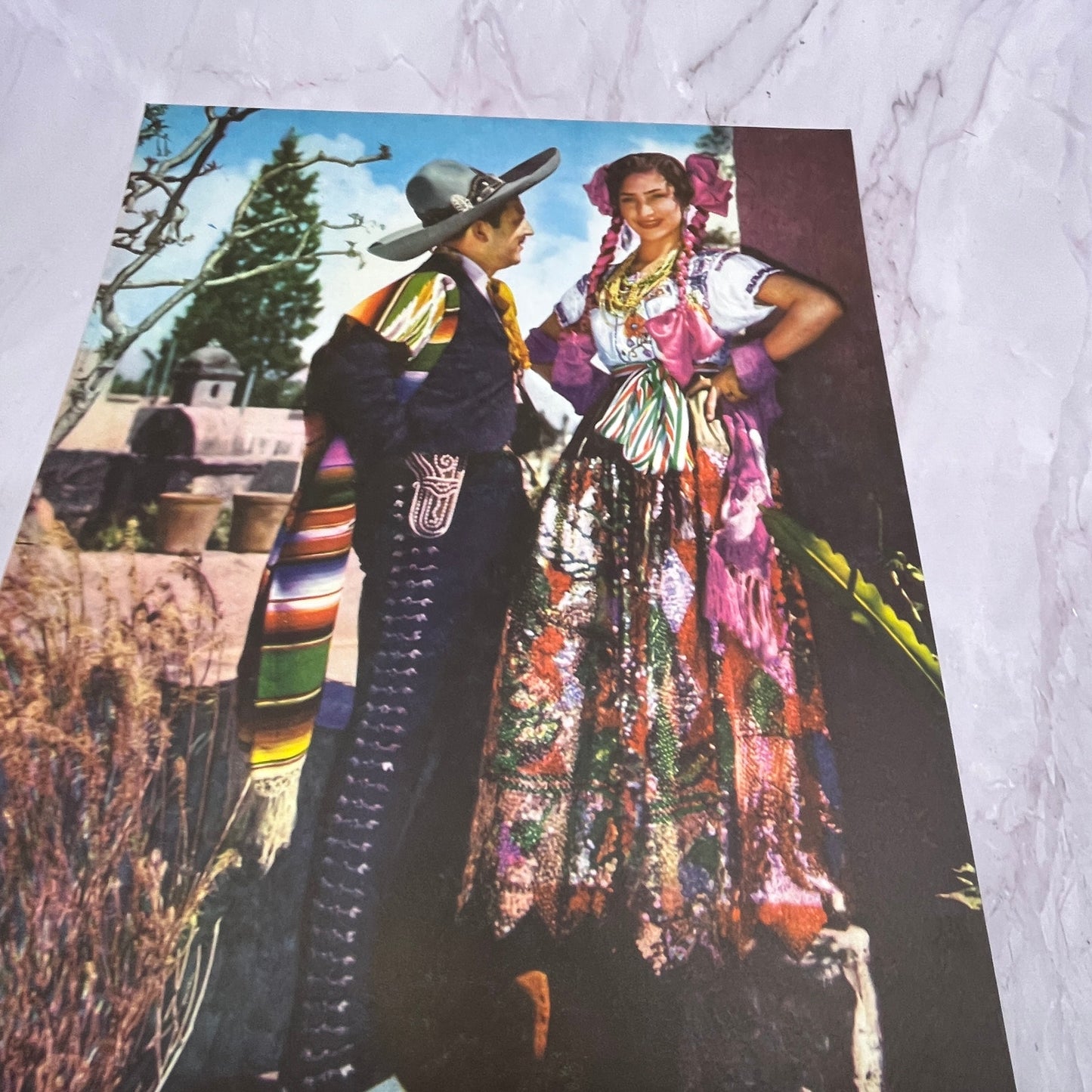 A L'ora Que Se Sabe Vintage Mexican 12x14" Art Print V21