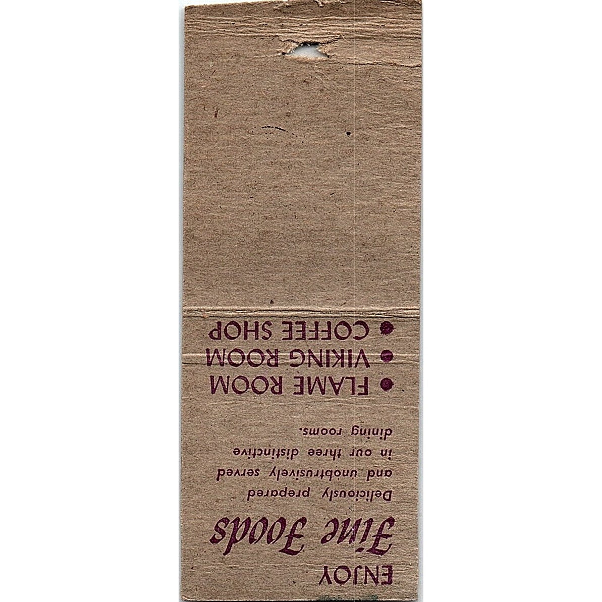 Radisson Hotel Minneapolis Vintage Matchbook Cover SC7-Y2