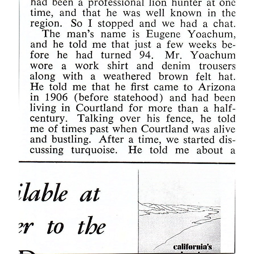 YAG Workmanship Tops Direct From Israel 1972 Ad AF8-M1