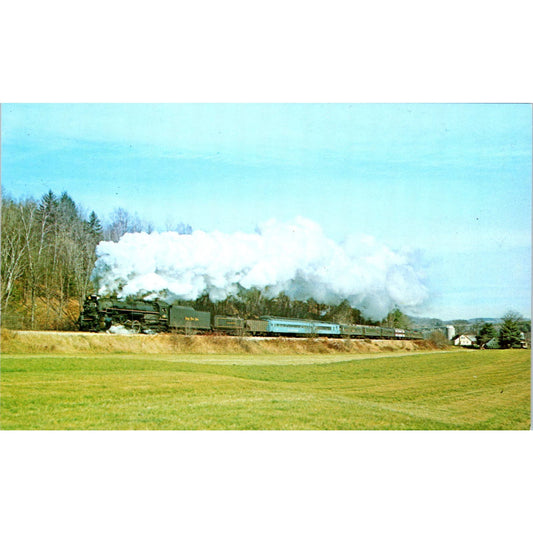 Nickel Plate Berkshire 759 Train Locomotive Railroad Vintage Postcard PC17