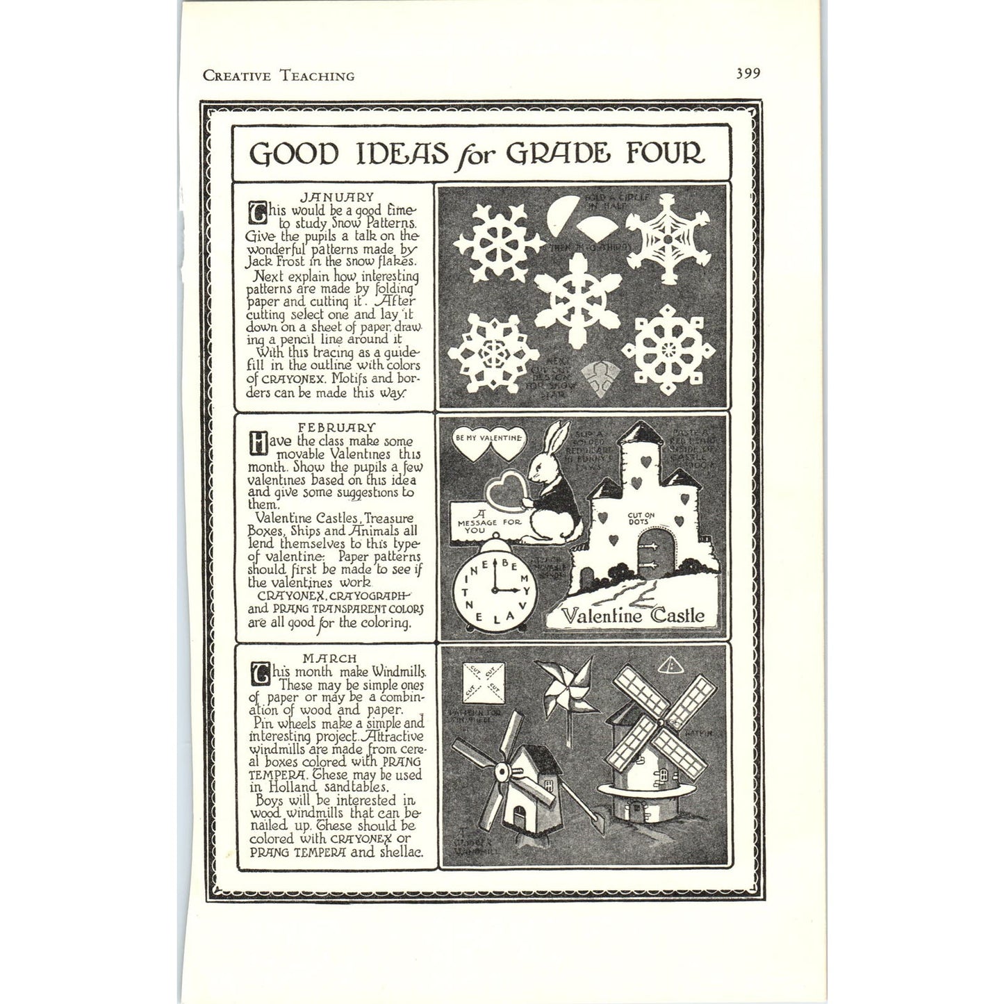 1920s Good Ideas for Grade Four Students - Teachers Extension Magazine D10