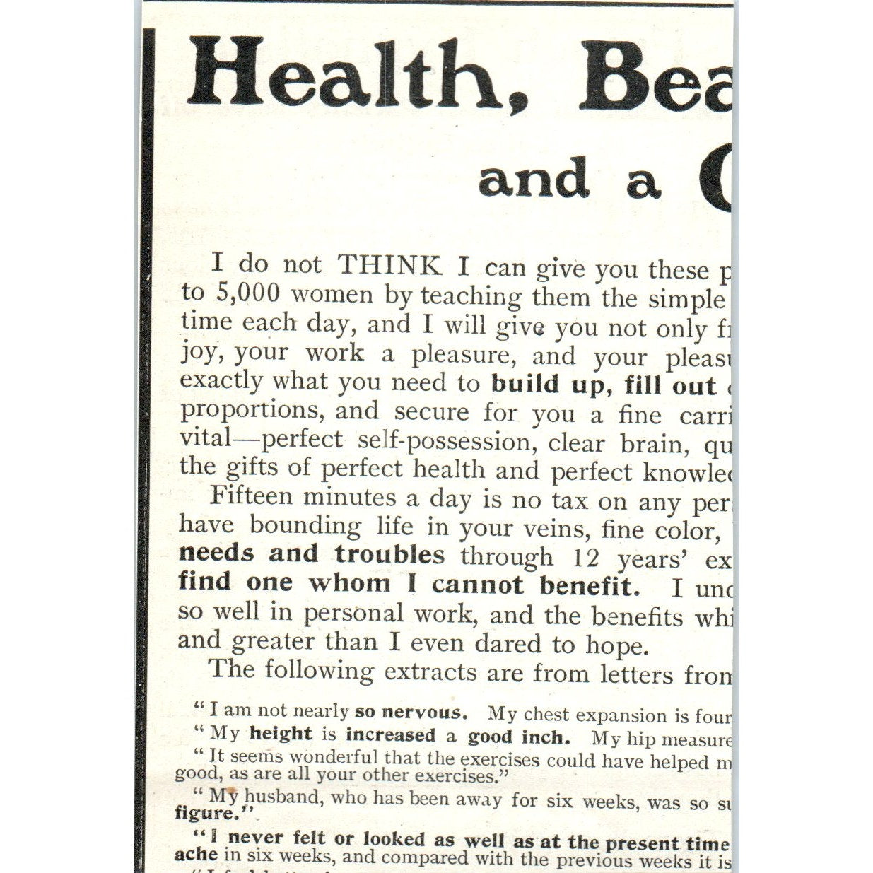 French Hypnotism Dr. Berillon Postum Food Coffee 1903 Magazine Ad AF2-O4