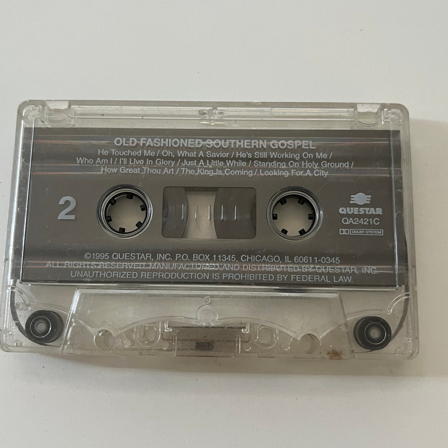 Old Fashioned Southern Gospel Cassette Tape TB6-OT1