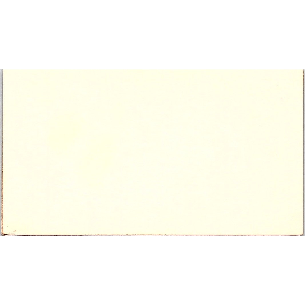 Harry Lindsey Long Beach Sheet Metal Co CA Vintage Business Card SC9-B12