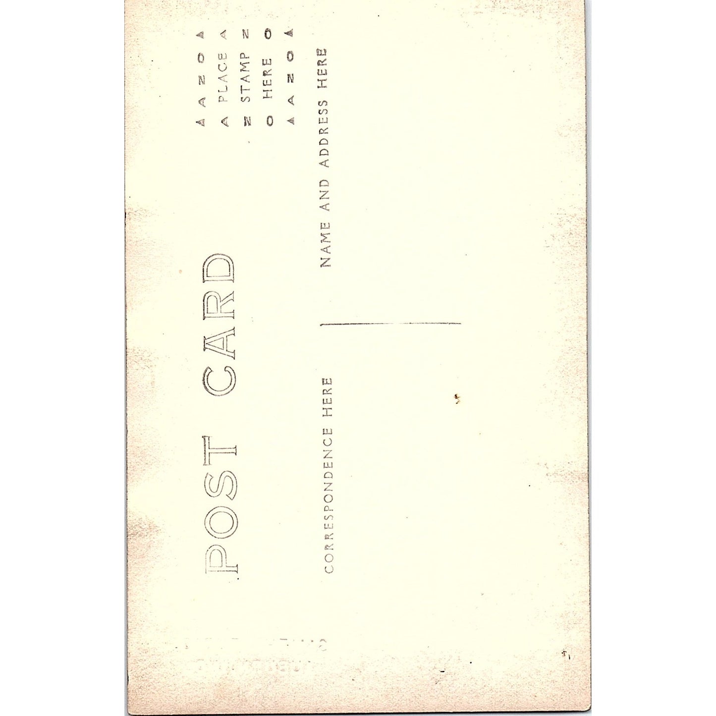 Portrait of Mother & Son - Smith Studio Auburn IN Antique RPPC Postcard PE14