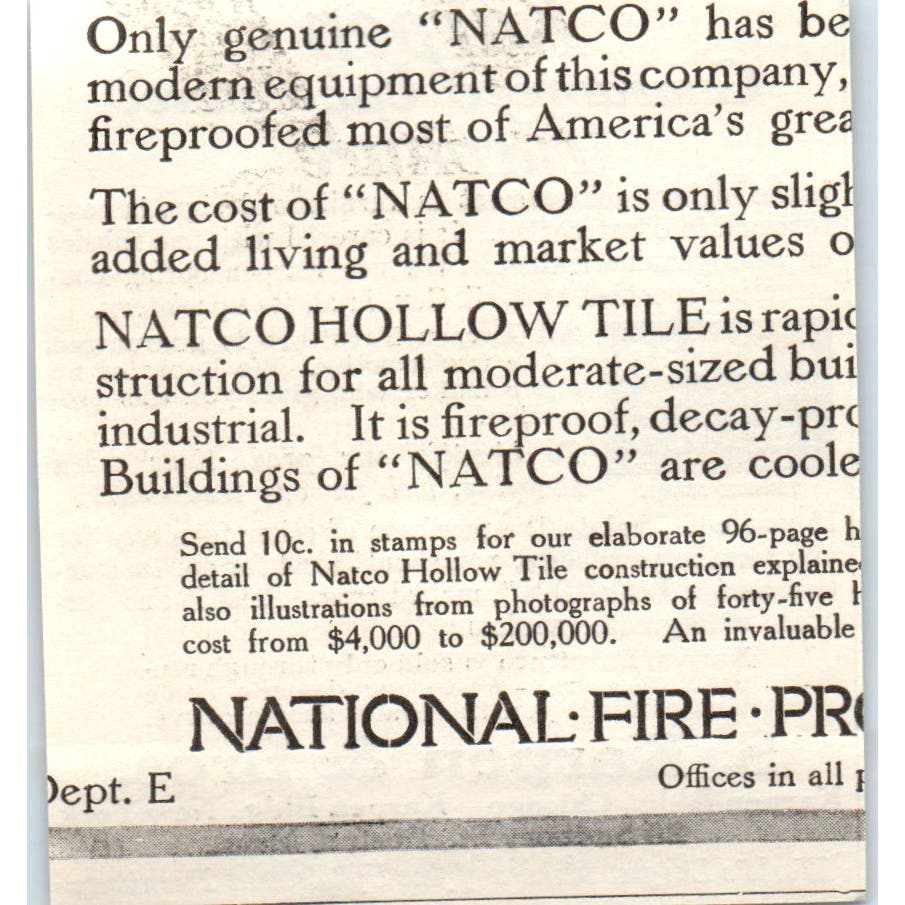 S. Karpen & Bros Furniture Boston c1905 Original Magazine Advertisement AE7-A1