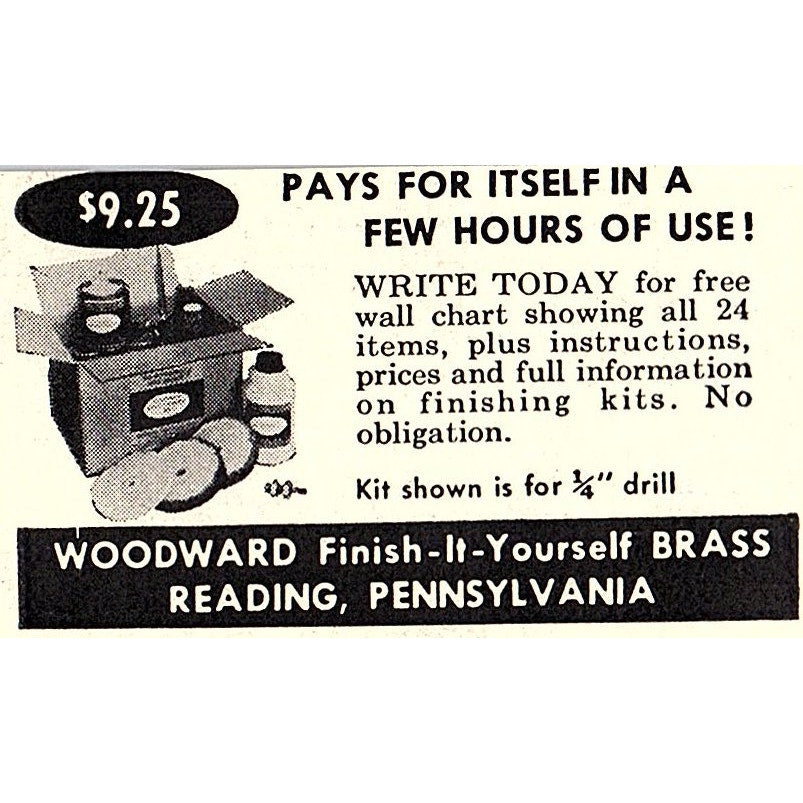 The Magna Probe - Traces Water, Gas Lines At Home Cleveland OH 1955 Ad AF9-S7
