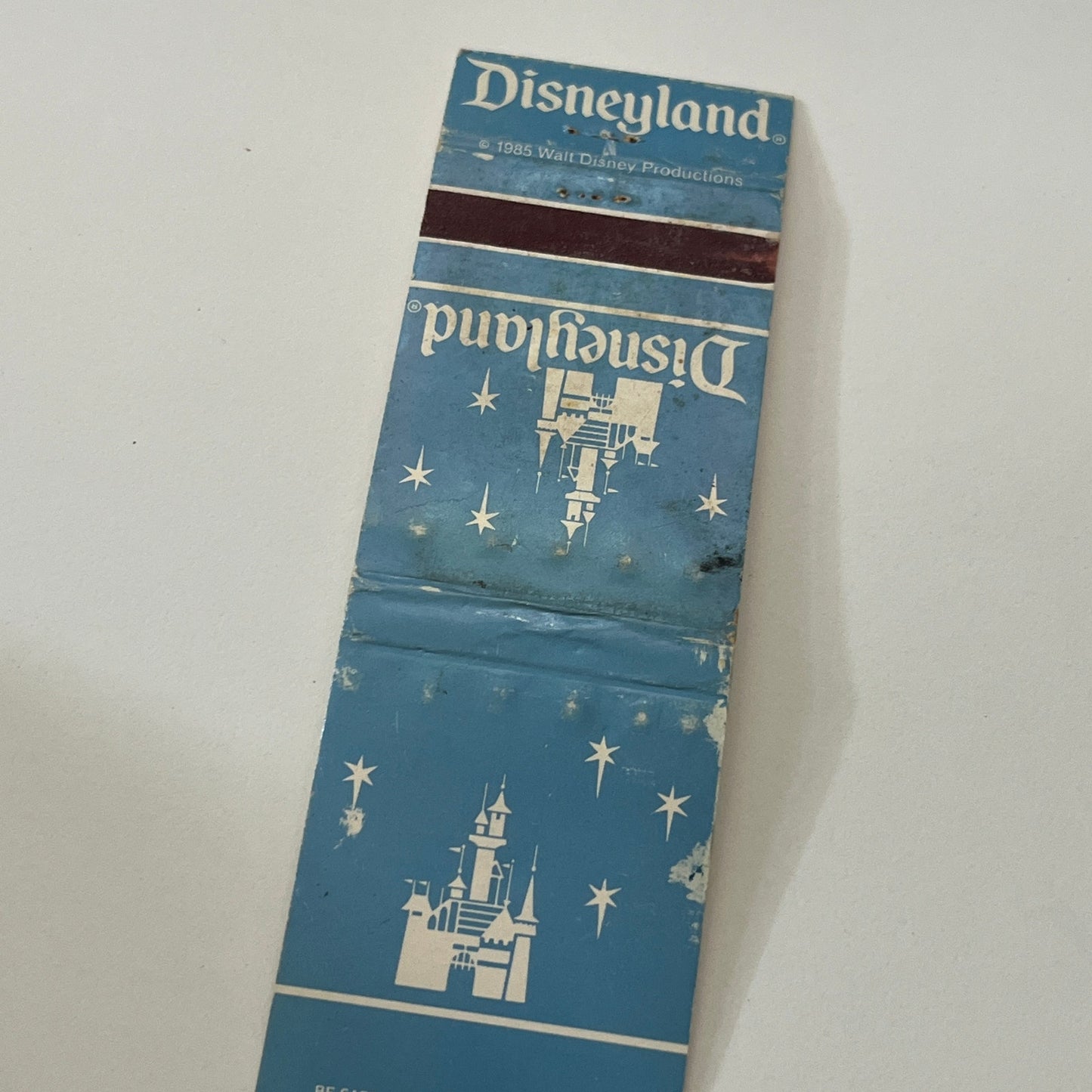 Disneyland 1985 Walt Disney Vintage Matchbook Cover TB6-MB1-14