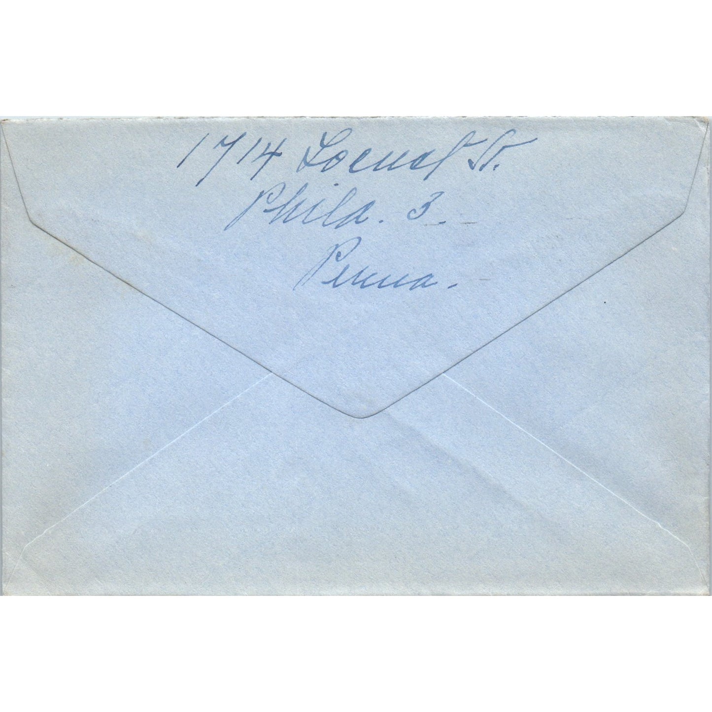 1950 Providence RI to Miss Harper Philadelphia Postal Cover Envelope TG7-PC2