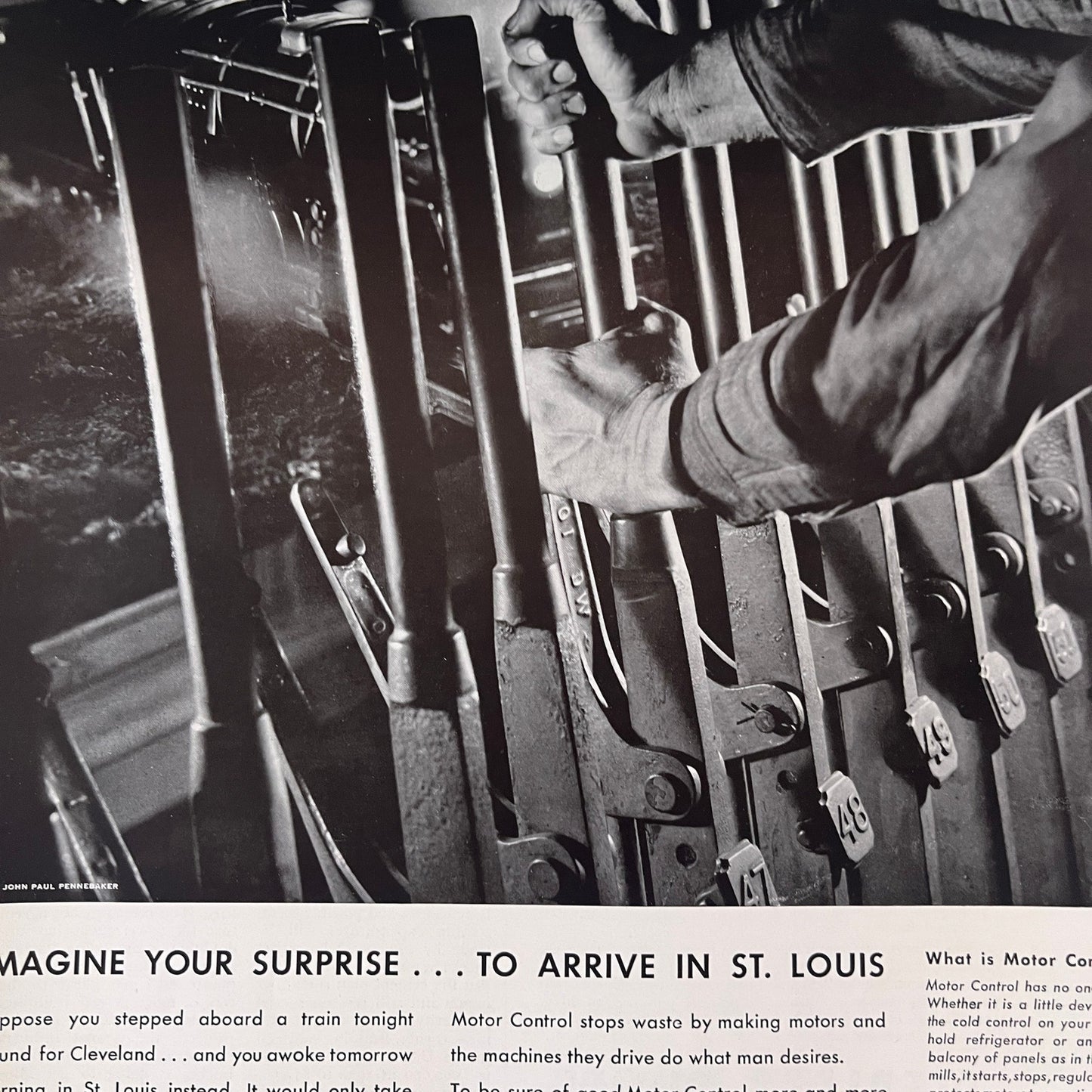 Cutler-Hammer Motor Control Milwaukee WI 1935 Ad V1-4