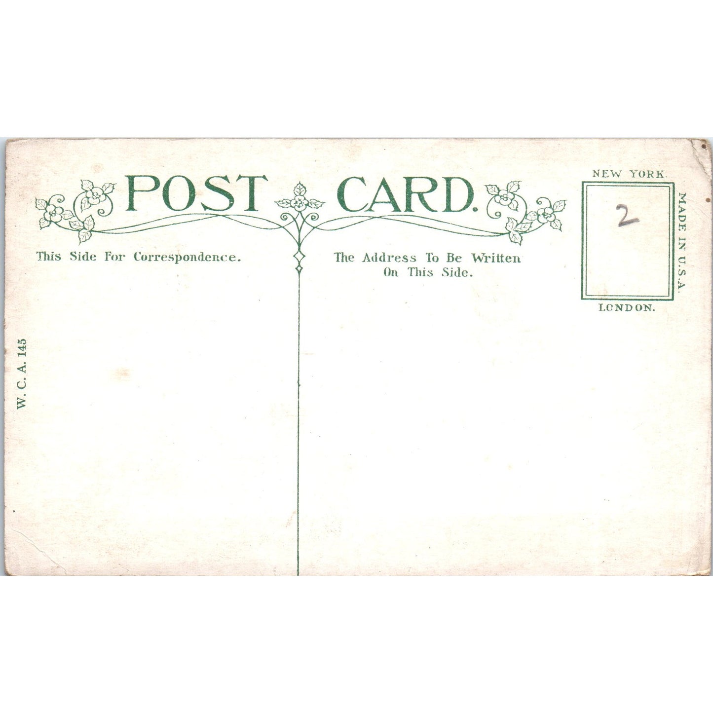 c1918 WWI Belgian Dog-Drawn Machine Gun Vintage Postcard PD9