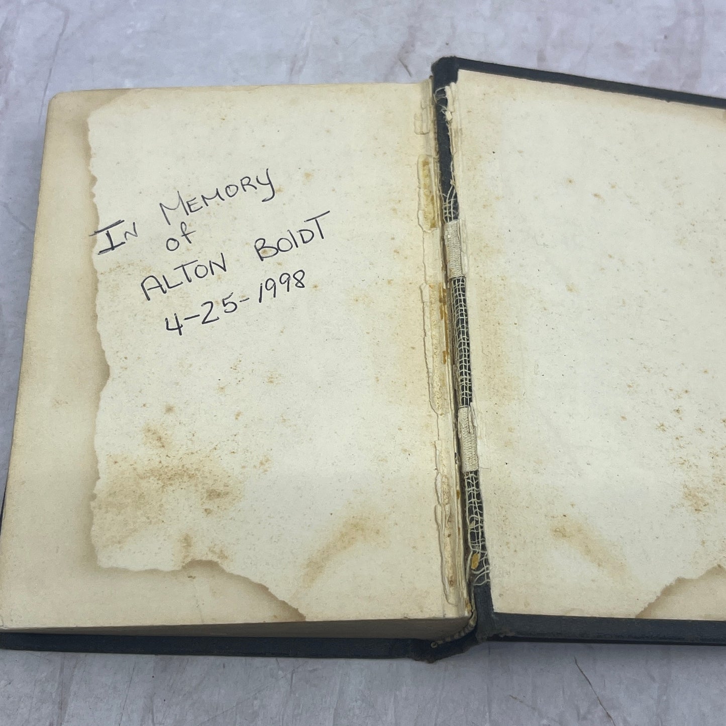 Vtg Book of Hymns for the Evangelical Lutheran Joint Synod of Wisconsin TB6-SB