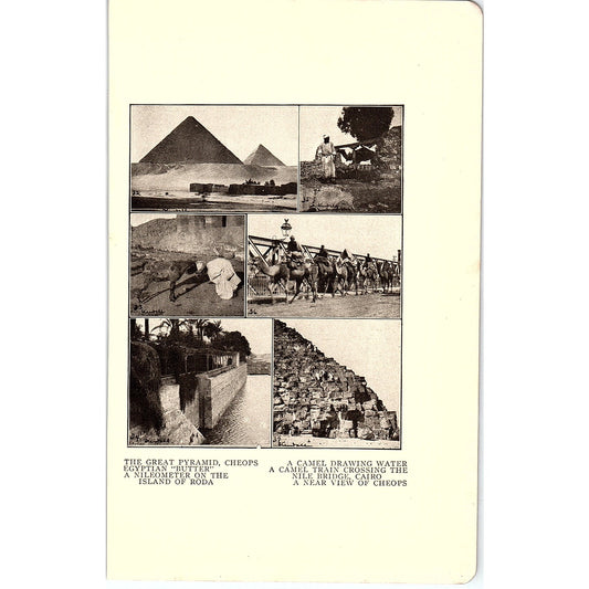 The Great Pyramid, Cheops 1905 Art Print SAG4-5