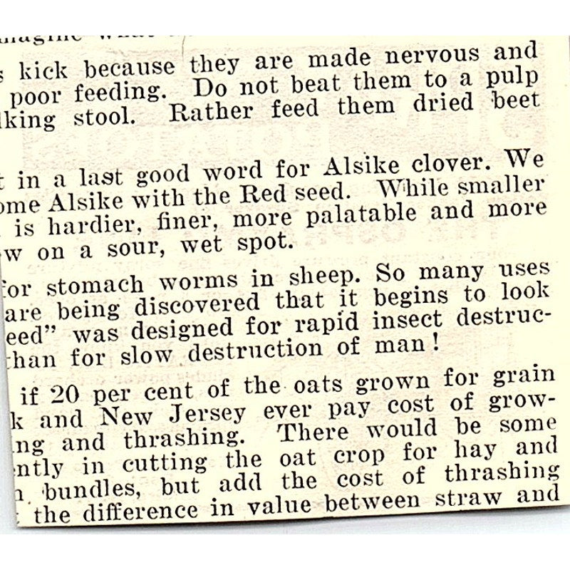 The Ospraymo Line Potato Sprayer Field Force Pump Co Elmira NY 1924 Ad AG3-S18