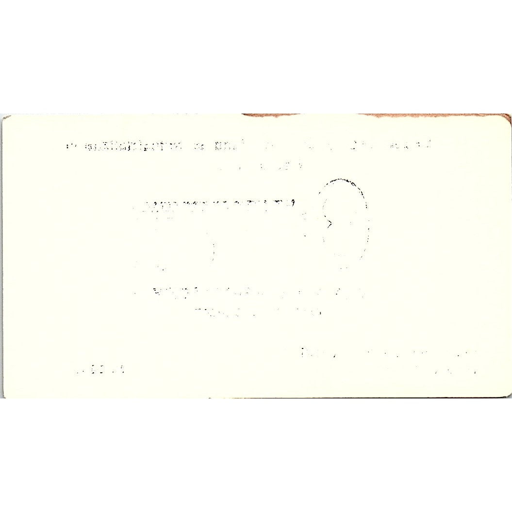 Bexar County Opportunities Industrialization Center Vintage Business Card SF3-B3