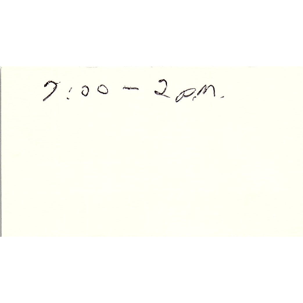 People's Cleaners & Launders Koshy T. Joseph Wood Forest Business Card SF3-B5