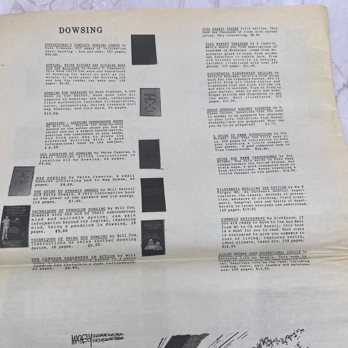 1989 Carson Enterprises Treasure Hunters Book Catalog Deming NM M20