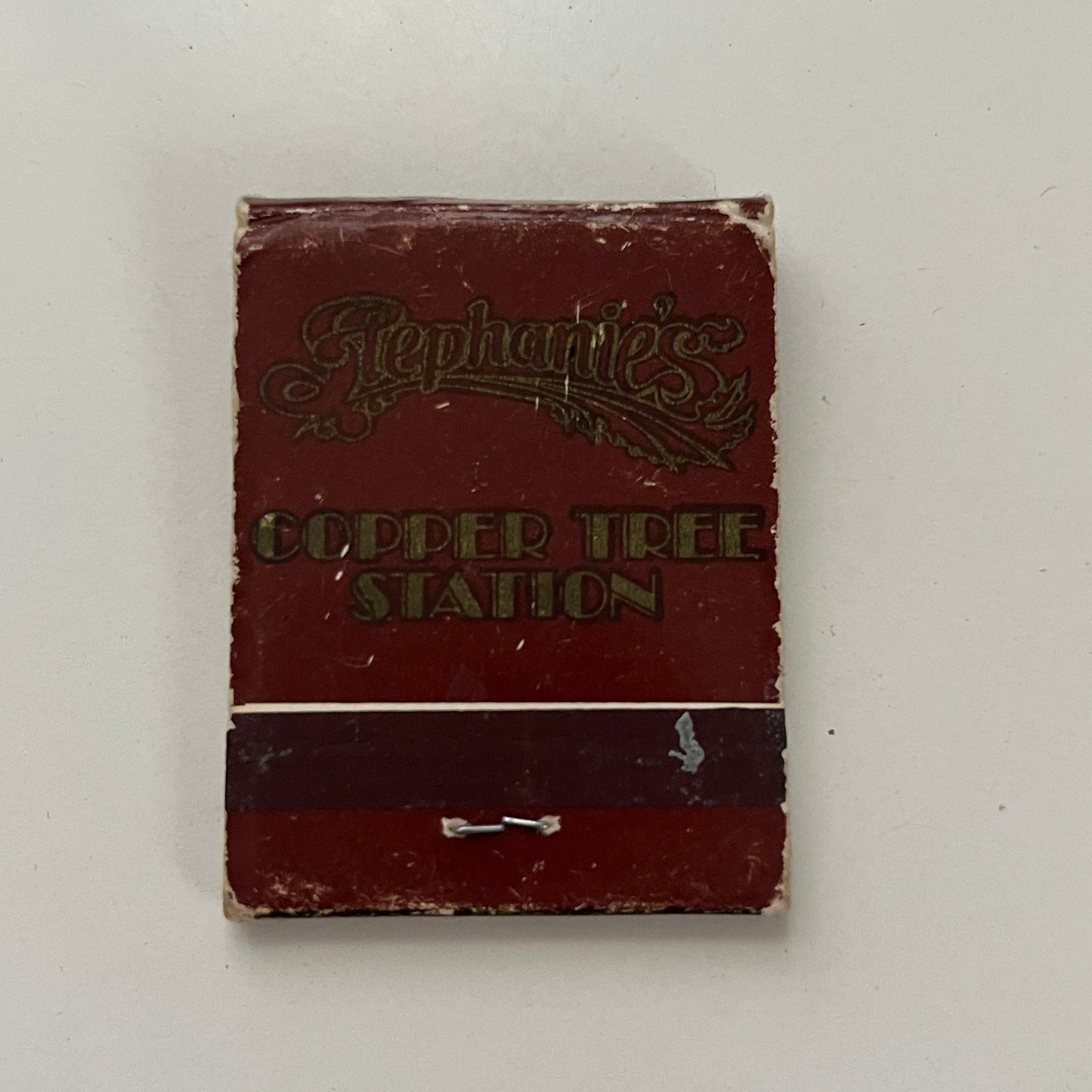 Stephanie's Copper Tree Station Kansas City MO Feature Matches Matchbook TB7-XSM