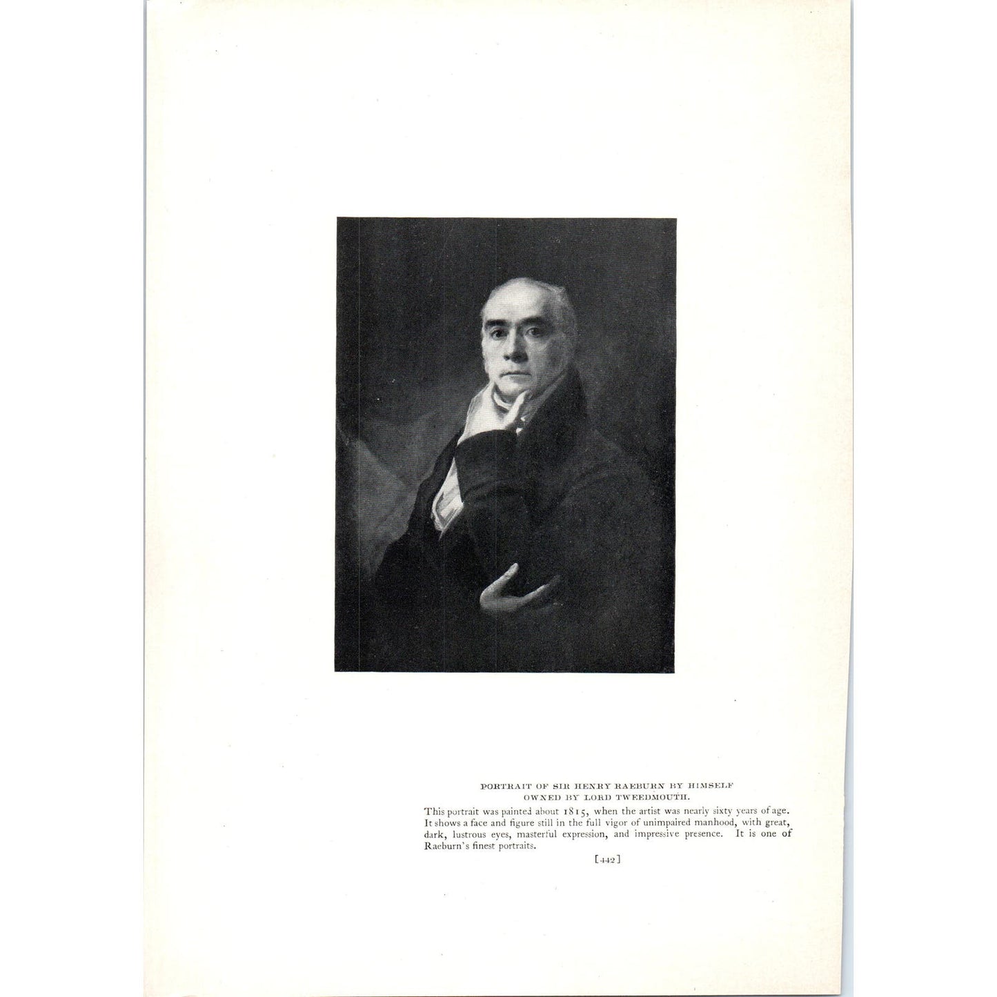 The Macnab - Raeburn c1905 Art Print D16