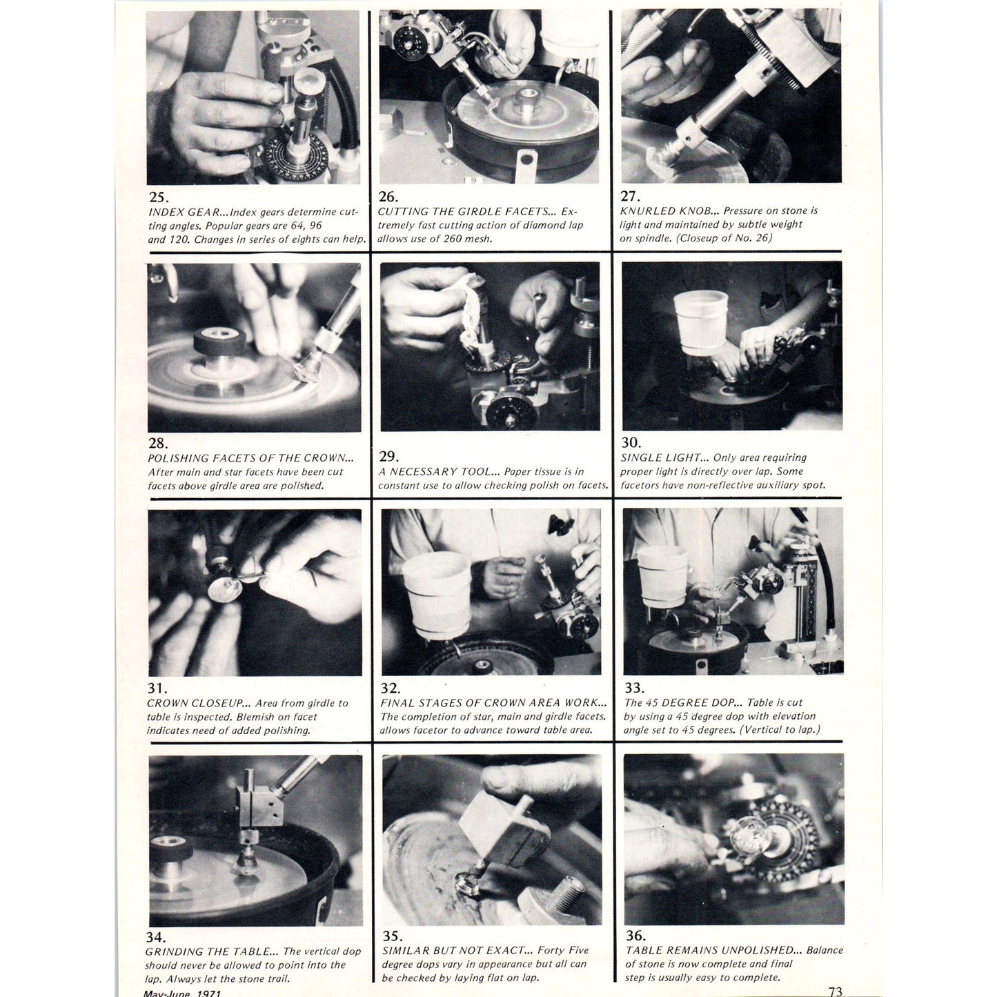 Estwing Mfg Co Rockhound Tools Rockford IL 1971 Magazine Ad D23