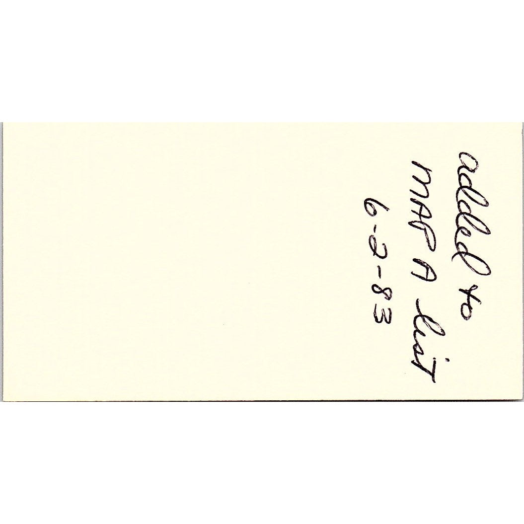 Vic A Stewart CPA Houston TX Vintage Business Card SD9-B1