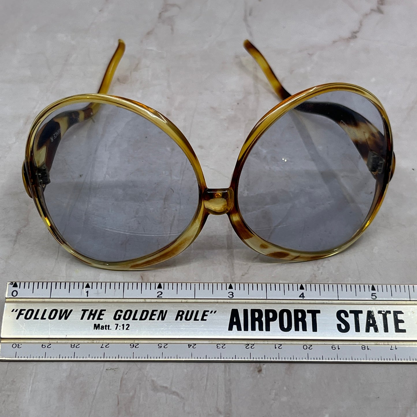 Retro Renauld Mega Oversize Drop Arm France Sunglasses Frames TH9-G2-9