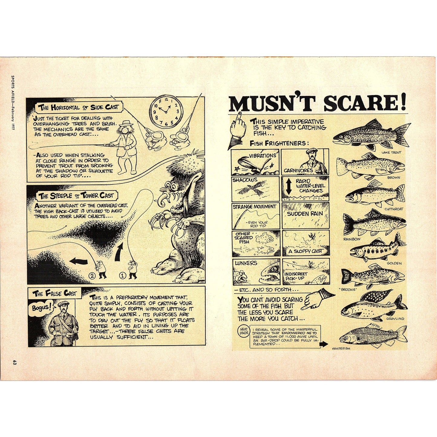 Curtis Creek Manifesto Fly Fishing Basics Sheridan Anderson 1977 Article AF6-4