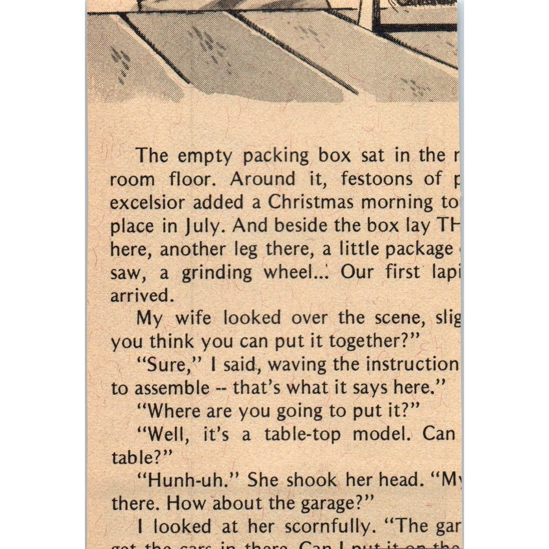 Rock Polisher Gemex Pala California 1971 Magazine Ad AD8-R9