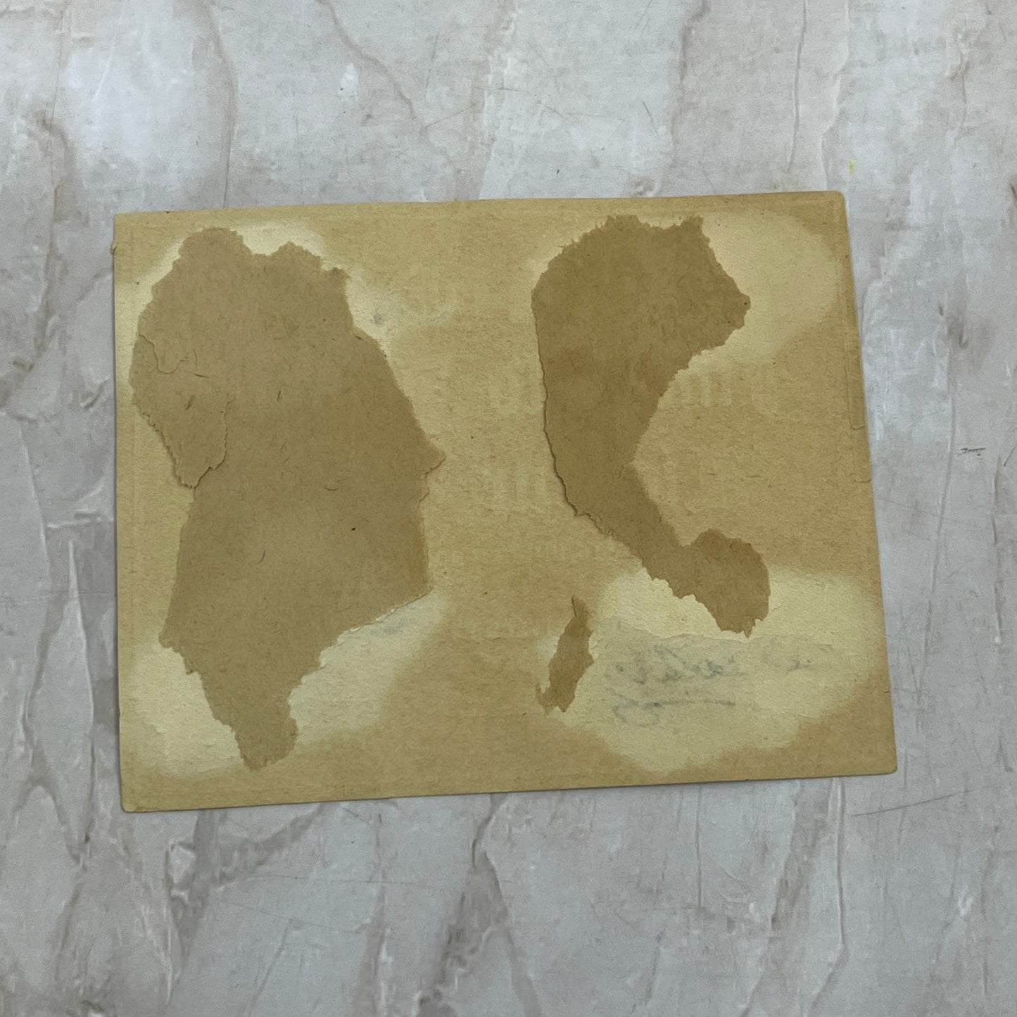 Vintage V.O. Fine Old Jamaica Liqueur Rum Bottle Label Kingston B.W.I. AE5