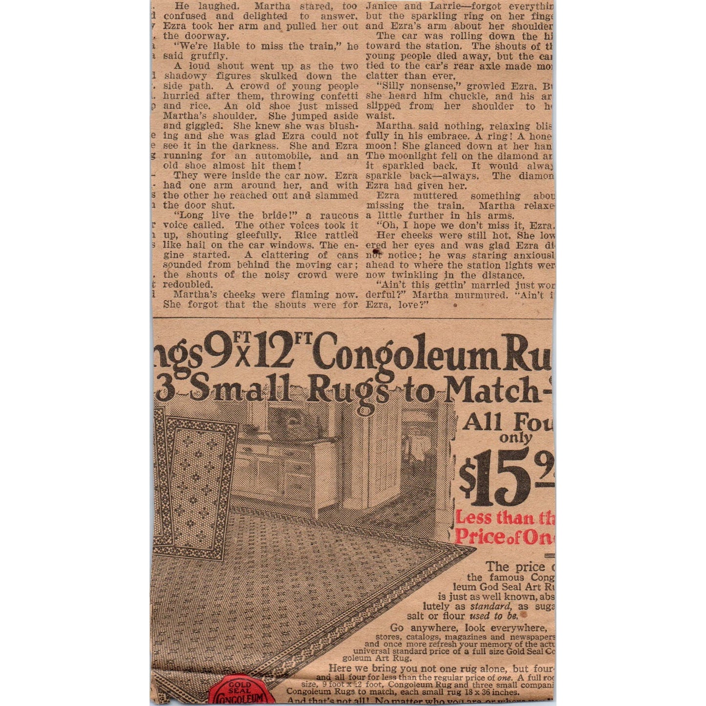 Dr. W.B. Caldwell's Syrup Pepsin Monticello IL 1923 Magazine Ad Clip AE1-1