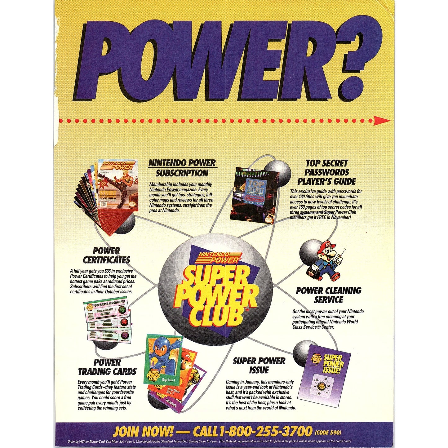 Super Nintendo Super NES Control Set Power of Choice 1992 Ad AG1-11