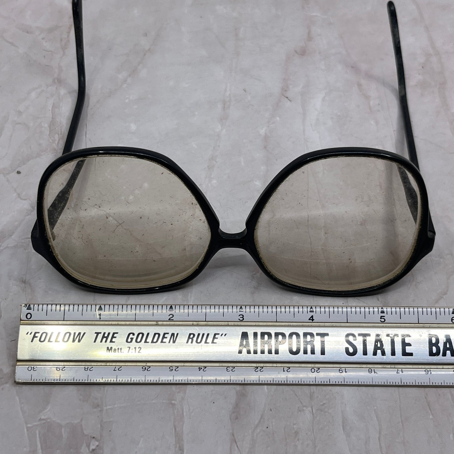 Retro Large Oversize Black 62-15-145 Glasses Eyeglasses Frames TF4-G1-5