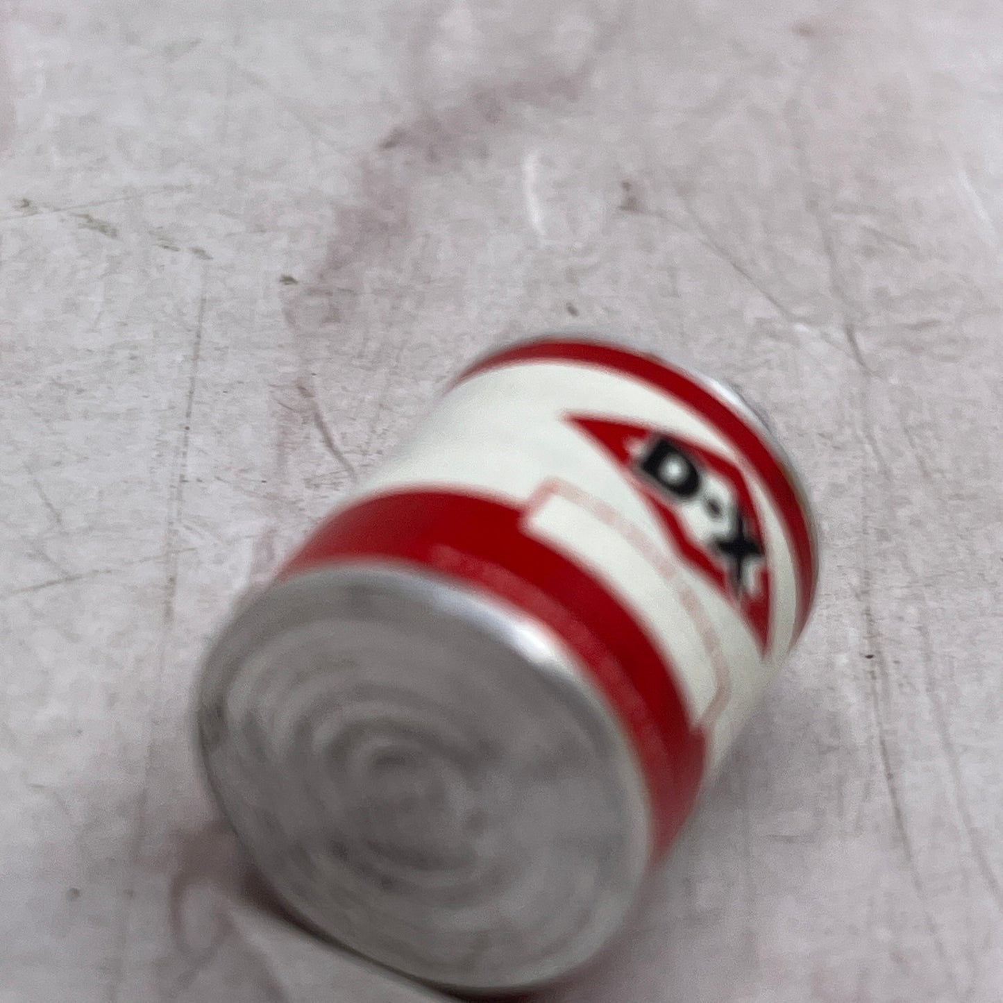 Vintage Miniature Metal D-X Motor Oil Can Model Toy SF5