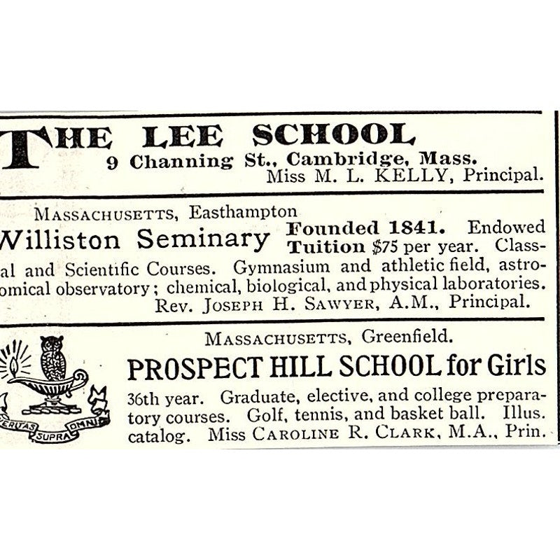 The Dickson School of Memory - 739 The Auditorium, Chicago 1903 Ad AG3-S14